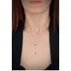 Ela Bayan Yakut Taşlı Gümüş Su Yolu Set - Kolye, Bileklik, Küpe, Yüzük Ela Bayan Yakut Taşlı Gümüş Su Yolu Set - Kolye, Bileklik, Küpe, Yüzük