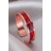 Kadın Bakır Bileklik Yüzük Set - Sunny Model Özel Baskı Metal Kutu Ve Kuvars Taşı Kadın Bakır Bileklik Yüzük Set - Sunny Model Özel Baskı Metal Kutu Ve Kuvars Taşı