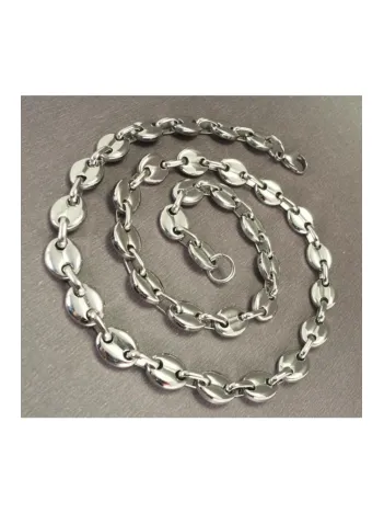 Gemici Model İnce Çelik Erkek Kolye Zincir