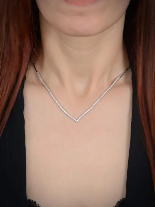 Alya Bayan Gümüş Su Yolu Set - Kolye, Bileklik, Küpe, Yüzük