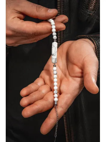 Erkek Kadın Doğal Taş Bileklik - Havlit Doğaltaş Çelik Halat Ve Çelik Klipsli Bileklik Erkek Kadın Doğal Taş Bileklik - Havlit Doğaltaş Çelik Halat Ve Çelik Klipsli Bileklik