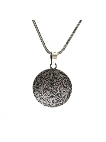 35 Besmele Erkek Gümüş Kolye Zincir