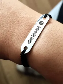 Spotify Kadın Bileklik Metal