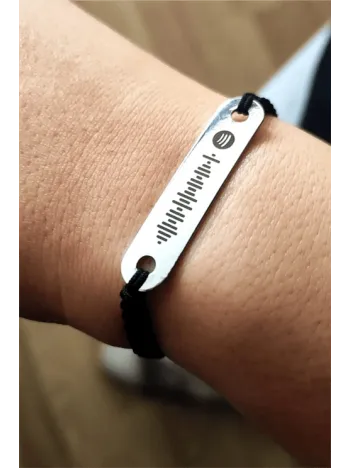 Spotify Kadın Bileklik Metal