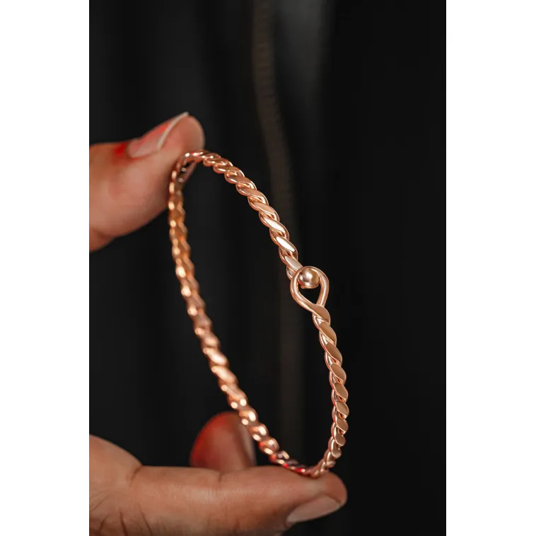 Erkek Gümüş Bileklik - El Yapımı Rose Kaplama (Kararmaz) Zahir Erkek Bileklik Kelepçe Erkek Gümüş Bileklik - El Yapımı Rose Kaplama (Kararmaz) Zahir Erkek Bileklik Kelepçe