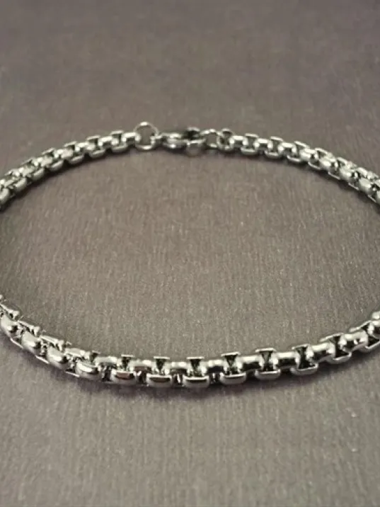 Ottoman 5.5mm Polo Erkek Bileklik Künye İnce Model GBLPLMDLKNY-GMS Ottoman 5.5mm Polo Erkek Bileklik Künye İnce Model GBLPLMDLKNY-GMS