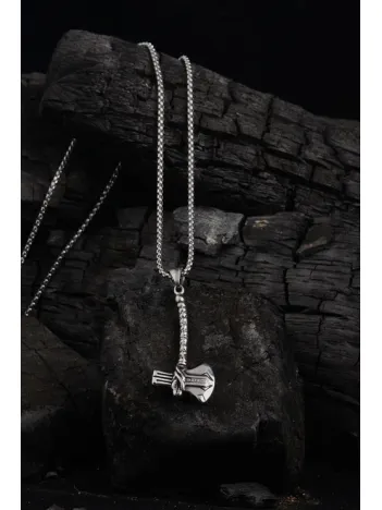 Ottoman Balta Erkek Çelik Zincir Kolye Cklbltafgrl-gms Ottoman Balta Erkek Çelik Zincir Kolye Cklbltafgrl-gms