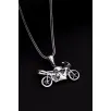 Erkek Gümüş Kolye - Motor - Motosiklet Figürlü Gümüş Erkek Kolye Erkek Gümüş Kolye - Motor - Motosiklet Figürlü Gümüş Erkek Kolye