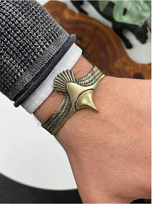 Erkek Bileklik - Metal Erkek Bileklik - Erkek Bileklik - Kartal Model