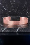 Erkek Kadın Bakır Bileklik - Çapraz Izgara Çizgi Motif Bilezik Doğal Taşlar Ve Metal Kutulu Erkek Kadın Bakır Bileklik - Çapraz Izgara Çizgi Motif Bilezik Doğal Taşlar Ve Metal Kutulu