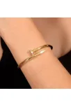 Kadın Çelik Bileklik - Çivi Model Çelik Bileklik Altın Kadın Çelik Bileklik - Çivi Model Çelik Bileklik Altın