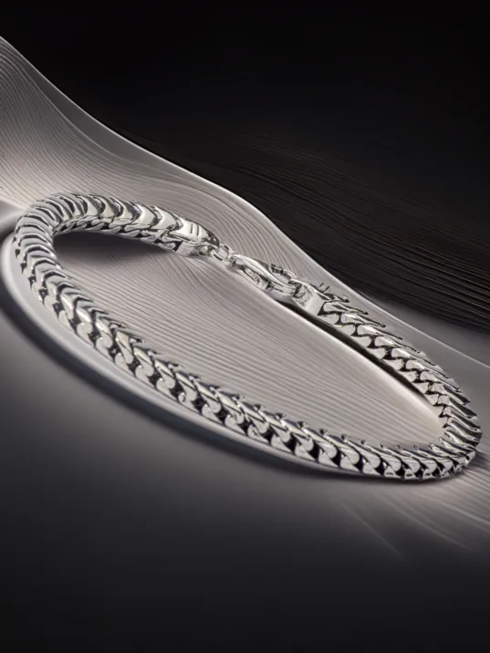 Erkek Gümüş Bileklik - İnce Yassı Snake Parlak Model Erkek Künye Erkek Gümüş Bileklik - İnce Yassı Snake Parlak Model Erkek Künye