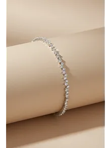 Alin Model Gümüş Su Yolu Kadın Bileklik