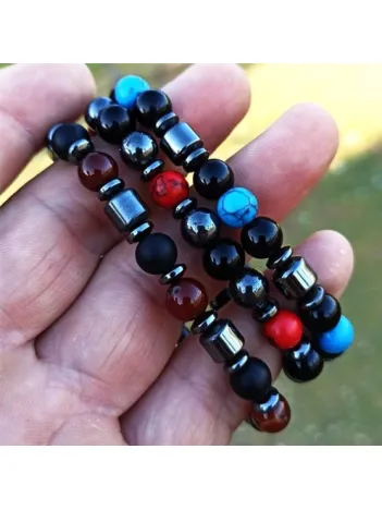 Doğaltaş 3 lu Set  Unisex Bileklik