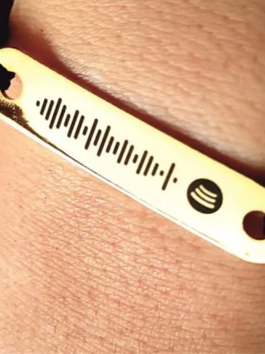 SPOTİFY KADIN BİLEKLİK METAL