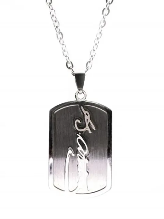 OttoMan Atatürk İmzalı Çelik Erkek Kolye Zincir OttoMan Atatürk İmzalı Çelik Erkek Kolye Zincir