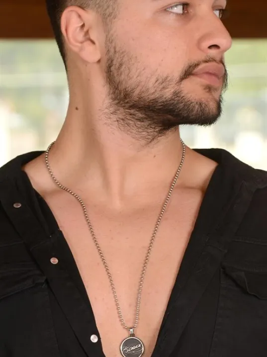 OttoMan Atatürk İmzalı Çelik Zincir Kolye CKL0ATATURK-GMS OttoMan Atatürk İmzalı Çelik Zincir Kolye CKL0ATATURK-GMS