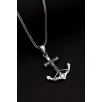 Erkek Gümüş Kolye - Çapa Figürlü Gümüş Model 2 Erkek Kolye Erkek Gümüş Kolye - Çapa Figürlü Gümüş Model 2 Erkek Kolye