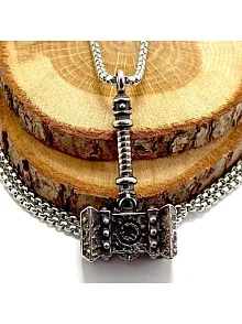 OttoMan Thor Çekici Çelik Erkek Kolye Zincir
