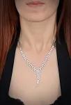 Bengi Bayan Zirkon Taşlı Gümüş Su Yolu Set - Kolye, Bileklik, Küpe, Yüzük