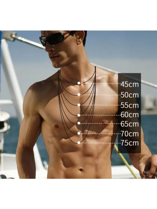 Erkek Gold İnce Zincir Çelik Kolye Erkek Gold İnce Zincir Çelik Kolye