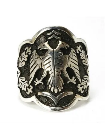 Ertuğrul Başparmak Zihgir Okçu Gümüş Erkek Yüzüğü