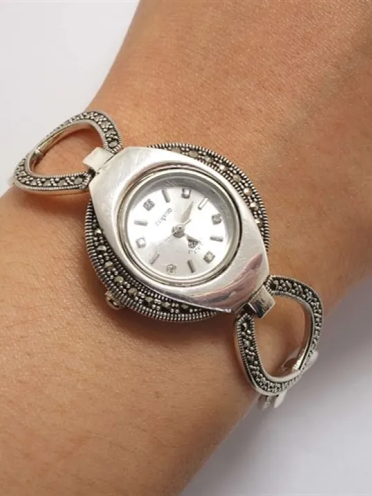 Alis Bayan Gümüş Saat