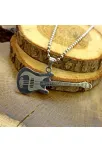 Gitar Erkek Çelik Kolye Zincir CKLGMSGITAR Gitar Erkek Çelik Kolye Zincir CKLGMSGITAR