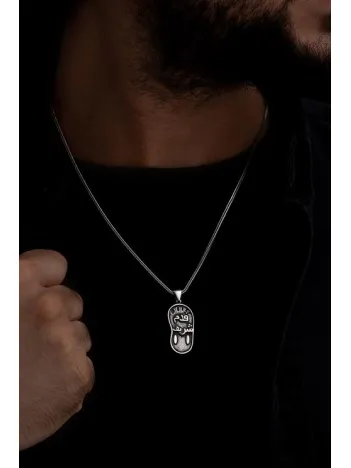 Nali Şerif Erkek Gümüş Kolye Zincir