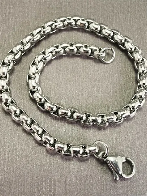 Ottoman 5.5mm Polo Erkek Bileklik Künye İnce Model GBLPLMDLKNY-GMS