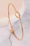 Kadın Gümüş Bileklik - El Yapımı Rose Kaplama Gümüş Aşk Düğümü Model 2 Kadın Bileklik Kadın Gümüş Bileklik - El Yapımı Rose Kaplama Gümüş Aşk Düğümü Model 2 Kadın Bileklik