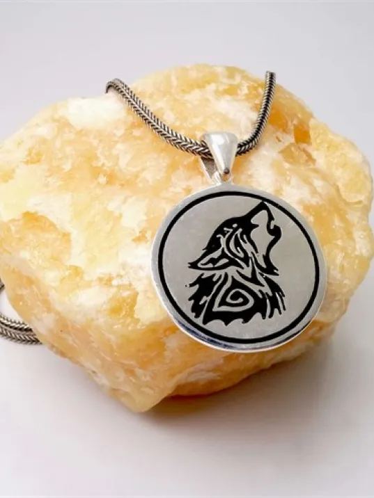 Bozkurt Erkek Gümüş Kolye Zincir