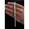 Parlak Kral 5.2 Mm Erkek Gümüş Bileklik Parlak Kral 5.2 Mm Erkek Gümüş Bileklik