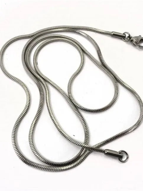 Snake Yılan Sarp Erkek Çelik Kolye Zincir Yuvarlak Model Snake Yılan Sarp Erkek Çelik Kolye Zincir Yuvarlak Model