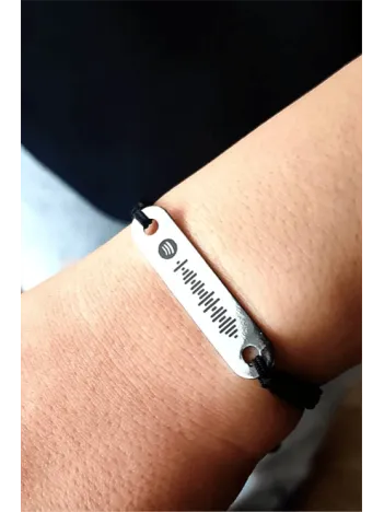 Spotify Kadın Bileklik Metal