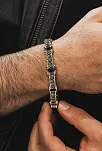 Grek Bombe Çelik Sarı Erkek Bileklik Künye CBLALTGREK1