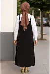 Kadın Siyah Basic Ayarlanabilir Askılı Jile Elbise – Şık, Rahat Ve 4 Mevsim Kullanıma Uygun Kadın Siyah Basic Ayarlanabilir Askılı Jile Elbise – Şık, Rahat Ve 4 Mevsim Kullanıma Uygun