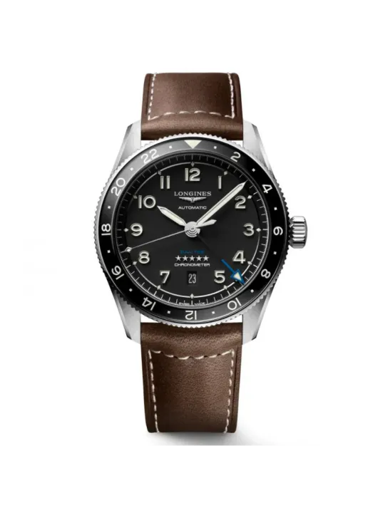 L38124532 Longines Spirit Zulu Time Erkek Kol Saati L3.812.4.53.2