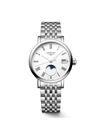 Longines Elegant Collection Moonphase L43304116 Kol Saati