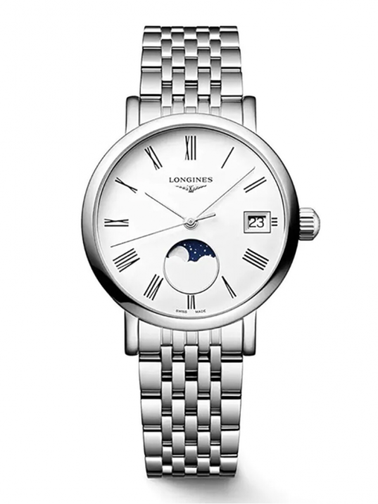 Longines Elegant Collection Moonphase L43304116 Kol Saati
