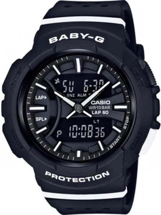 Casio BGA-240-1A1DR Baby-G Kadın Kol Saati Casio BGA-240-1A1DR Baby-G Kadın Kol Saati