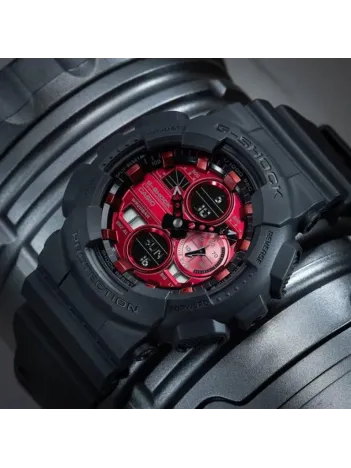 Casio G-Shock GA-140AR-1ADR Erkek Kol Saati Casio G-Shock GA-140AR-1ADR Erkek Kol Saati