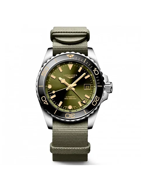 L37904062 Longines Hydroconquest GMT Erkek Kol Saati L3.790.4.06.2