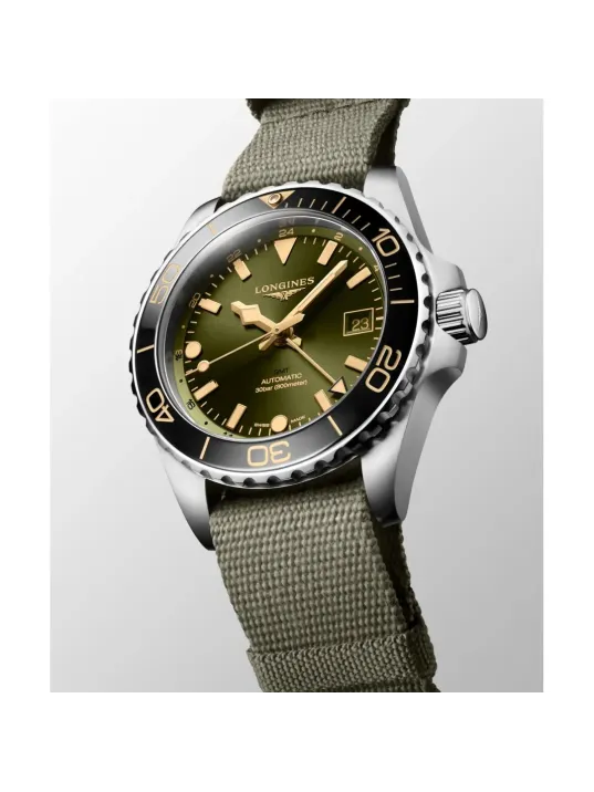 L37904062 Longines Hydroconquest GMT Erkek Kol Saati L3.790.4.06.2