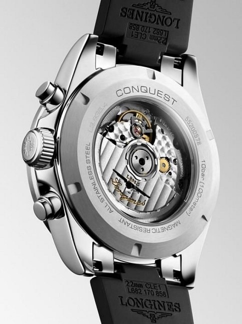 Longines Conquest L38354329 Kol Saati