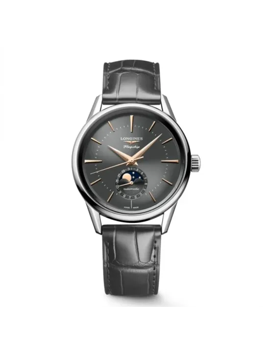 LONGINES FLAGSHIP HERITAGE MOONPHASE L4.815.4.52.2 ERKEK KOL SAATİ L48154522 LONGINES FLAGSHIP HERITAGE MOONPHASE L4.815.4.52.2 ERKEK KOL SAATİ L48154522