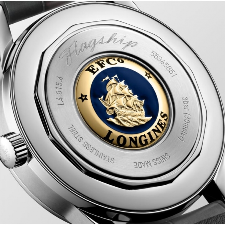 LONGINES FLAGSHIP HERITAGE MOONPHASE L4.815.4.52.2 ERKEK KOL SAATİ L48154522 LONGINES FLAGSHIP HERITAGE MOONPHASE L4.815.4.52.2 ERKEK KOL SAATİ L48154522