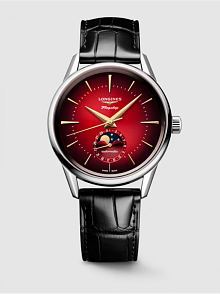 Longines Flagship Heritage Moonphase L48154092 Kol Saati L4.815.4.09.2