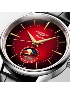Longines Flagship Heritage Moonphase L48154092 Kol Saati L4.815.4.09.2