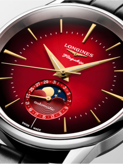 Longines Flagship Heritage Moonphase L48154092 Kol Saati L4.815.4.09.2
